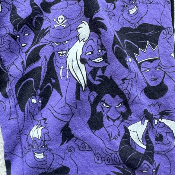 Disney Parks | Purple Villains "Its Good To Be Bad" Jogger Pants | Size Medium - Picture 4 of 11